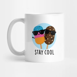 Stay Cool Cute Popsicle Pun Mug